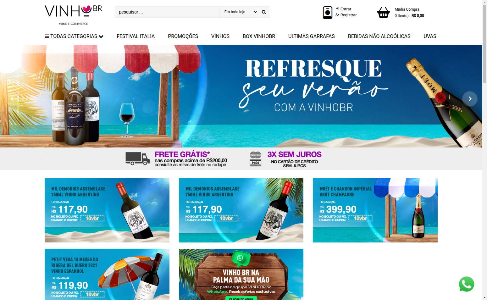 Clientes Loja Mestre