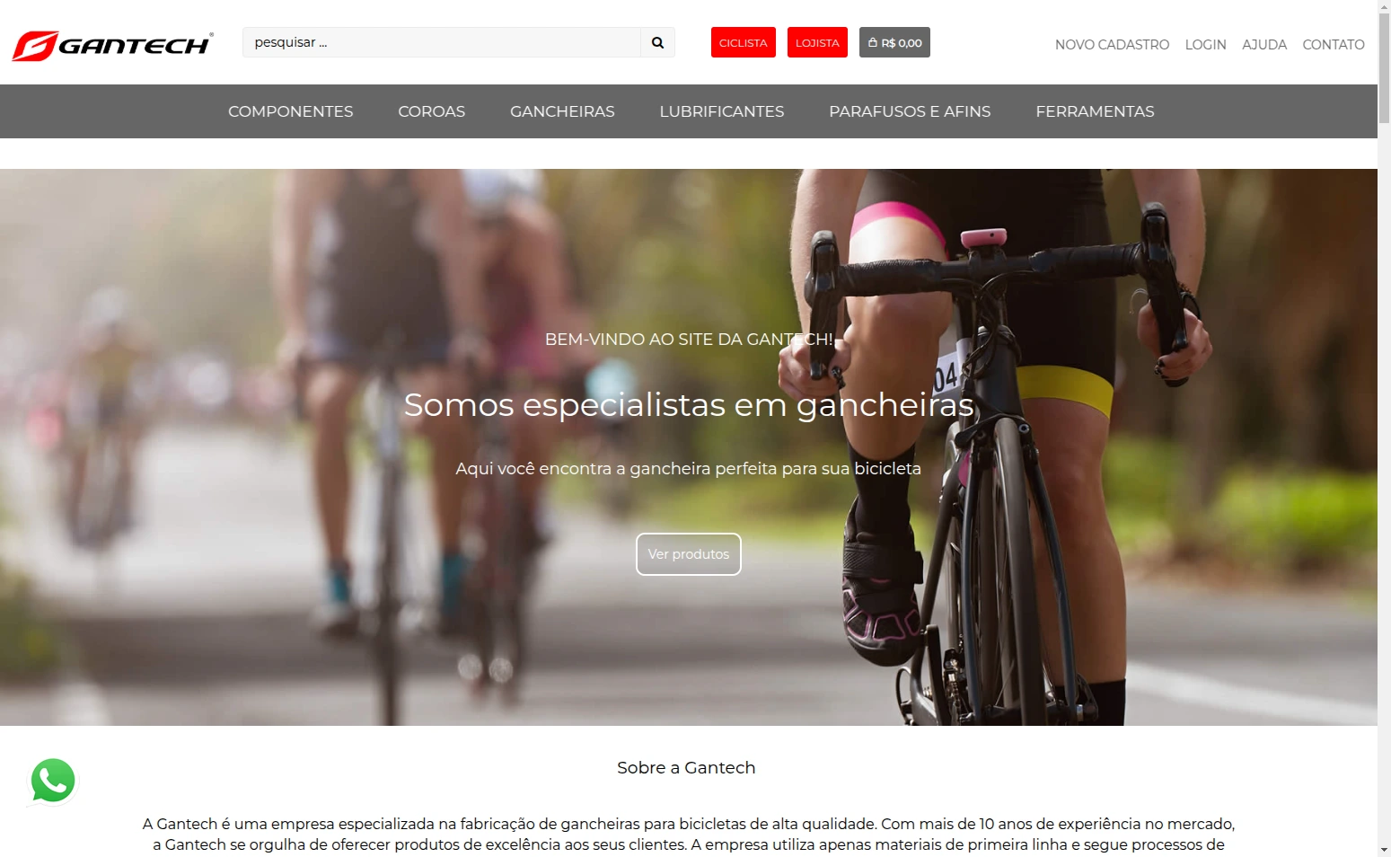 Clientes Loja Mestre