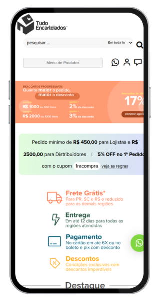 Clientes Loja Mestre